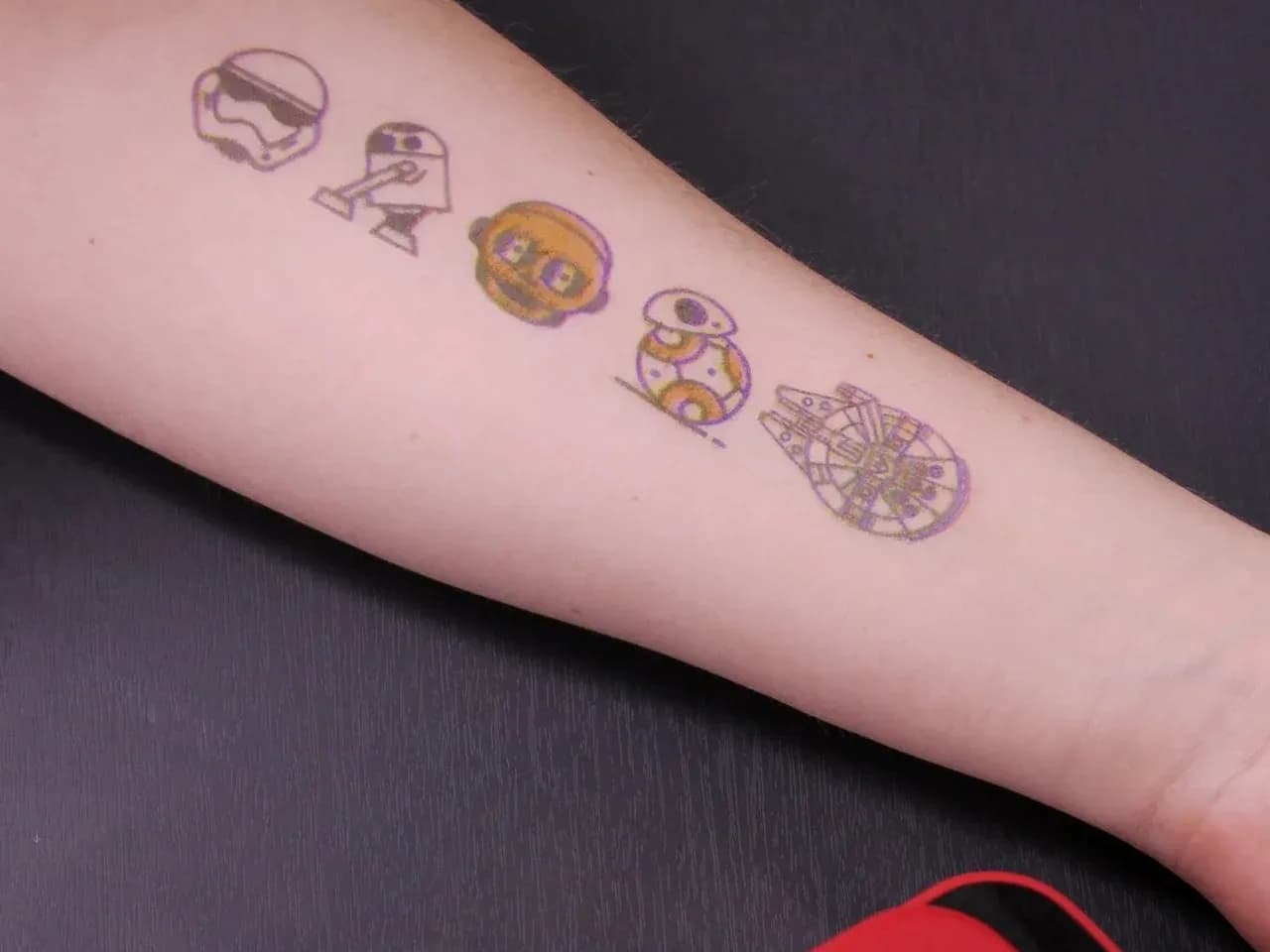 Временные татуировки после печати: примеры маленьких рисунков на руке