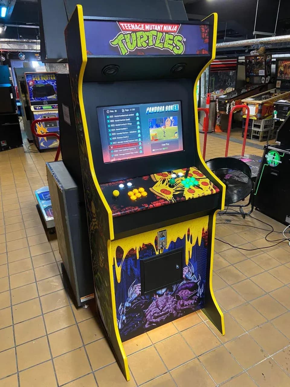 Аркадный автомат Teenage Mutant Ninja Turtles в аренду для мероприятия